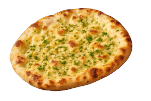 Knoblauchfladenbrot (Garlic Naan)