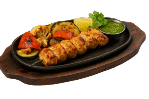 Königliches Hähnchen-Tikka (Murgh Tikka Mughlai)